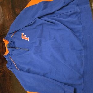Blue and Orange FLORIDA GATORS Quarter-Zip Sweatshirt